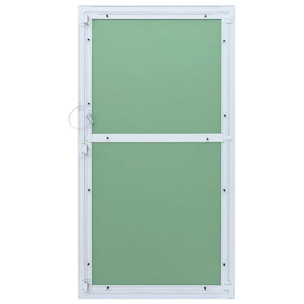 vidaXL Painel de Acesso Verde e Prata 55 x 105 cm Alum&iacute;nio e Gesso