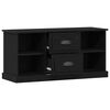 vidaXL Gabinete para TV com gaveta Carvalho Preto 99,5 x 35,5 x 48 cm