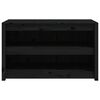 vidaXL Arm&aacute;rio de cozinha p/ exterior 106x55x64 cm pinho maci&ccedil;o preto