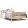 vidaXL Cama sem colch&atilde;o 140x190 cm madeira de pinho maci&ccedil;a
