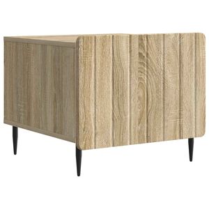 vidaXL Mesa de centro com gaveta Carvalho Sonoma 49 x 50 x 42 cm