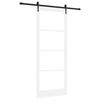vidaXL Porta Deslizante Branco 93 x 232 cm