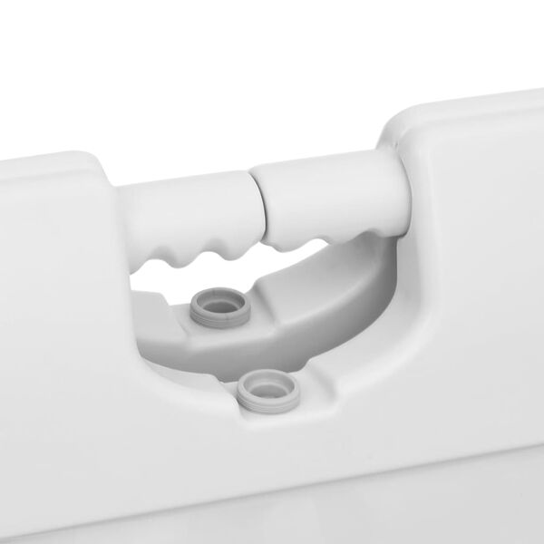 vidaXL Cavalete publicit&aacute;rio estrutura em A 45x7x84,5 cm PEAD cinza