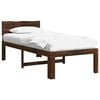 vidaXL Estrutura de Cama de Solteiro com Cabeceira ROSTOCK
