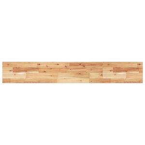 vidaXL Tampo de mesa retangular 120x20x2 cm madeira de ac&aacute;cia maci&ccedil;a