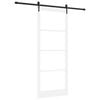 vidaXL Porta Deslizante ORKDAL Branco 93 x 232 cm