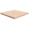 vidaXL Tampo de mesa quadrado 70x70x4 cm carvalho maci&ccedil;o n&atilde;o tratado