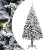 vidaXL &Aacute;rvore de Natal Artificial Branco 240 cm PVC, A&ccedil;o e Pl&aacute;stico