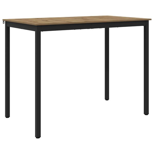 vidaXL Mesa de Bar em P&eacute; Madeira processada