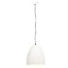 vidaXL Candeeiro teto industrial redondo 25 W 42 cm E27 branco