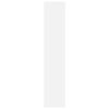 vidaXL Sapateira de parede 80x18x90 cm derivados de madeira branco