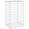 vidaXL Muro gabi&atilde;o com tampas a&ccedil;o galvanizado 60x50x100 cm