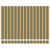 vidaXL Toldo Riscas Verde e amarelo 3 x 2,5 m Poliéster e metal