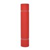 vidaXL Tapete Liso Vermelho 1 x 24 m Tecido