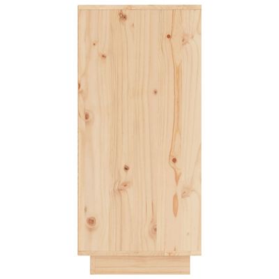 vidaXL Aparador 31,5x34x75 cm madeira de pinho maciça