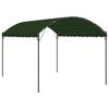 vidaXL Gazebo 4 x 3 x 2,6 m Verde Poli&eacute;ster e A&ccedil;o