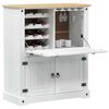 vidaXL Arm&aacute;rio de Vinho Branco 97 x 45 x 114 cm