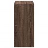 vidaXL Estante 68,5x32x68,5 cm derivados de madeira carvalho castanho