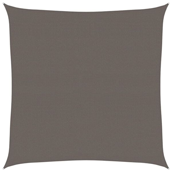 vidaXL Para-sol estilo vela 160 g/m&sup2; 7x7 m PEAD antracite