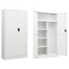 vidaXL Cacifo 90x40x180 cm a&ccedil;o branco