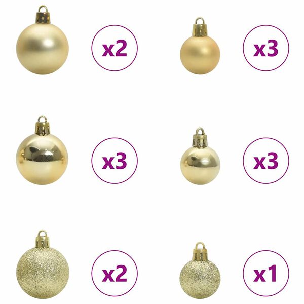 vidaXL &Aacute;rvore de Natal Artificial com 150 LEDs Verde 95 cm PE e PVC