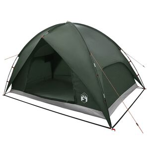 vidaXL Tenda de Camping com Capa de Chuva Imperme&aacute;vel 4 pessoa