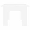 vidaXL Mesa de centro 100x60x42 cm derivados de madeira branco
