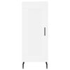 vidaXL Arm&aacute;rio alto 34,5x34x180 cm madeira processada branco