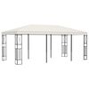 vidaXL Gazebo 3x6 m tecido cor creme