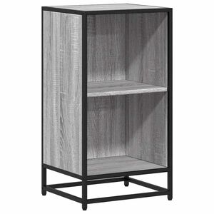 vidaXL Estante 40x35x76 cm derivados de madeira cinzento sonoma