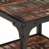 vidaXL Mesa de centro 40x40x36 cm madeira recuperada maciça