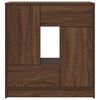 vidaXL Aparador c/ gavetas e portas 70,5x34x74,5 cm carvalho castanho