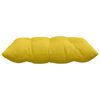 vidaXL Almofadas de Assento 2 pcs Amarelo Claro 40 x 40 x 6 cm tecido