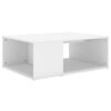 vidaXL Mesa de centro 90x67x33 cm derivados de madeira branco