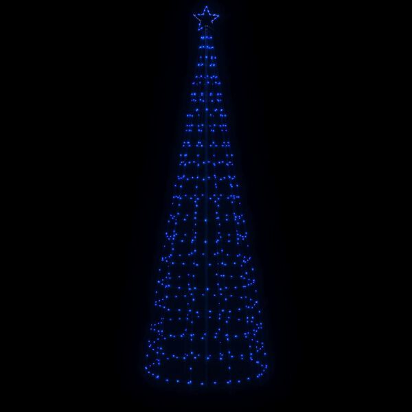 vidaXL &Aacute;rvore de Natal LED com Spikes 570 LEDs Azul 300 cm