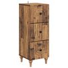 vidaXL Gabinete de Gavetas 33 x 34,5 x 90 cm Derivados de Madeira