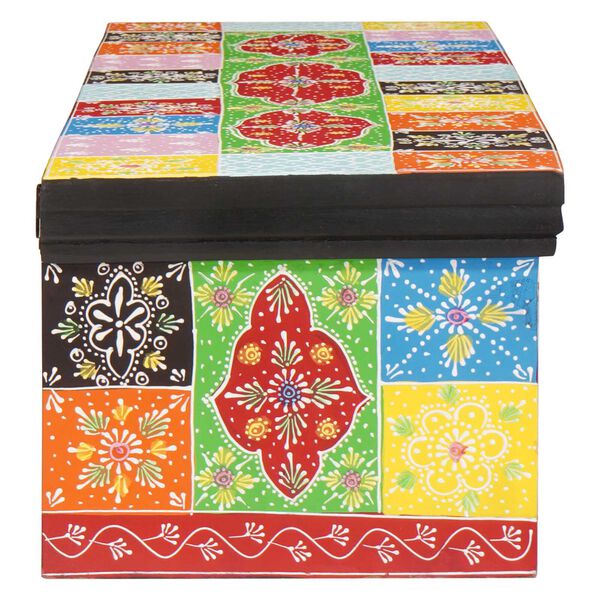 vidaXL Gabinete para TV com gaveta Multicolor 100 x 30 x 24 cm