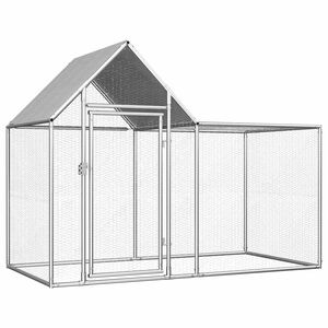 vidaXL Galinheiro 2x1x1,5 m a&ccedil;o galvanizado