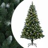 vidaXL &Aacute;rvore de Natal Artificial 120 cm 150 LED Branco quente
