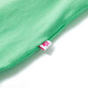 T-shirt de criança verde-claro 140