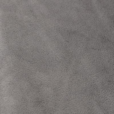 vidaXL Manta pesada c/ cobertura 11 kg 155x220 cm tecido cinza