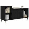 vidaXL Gabinete para TV Carvalho Preto 100 x 35 x 55 cm