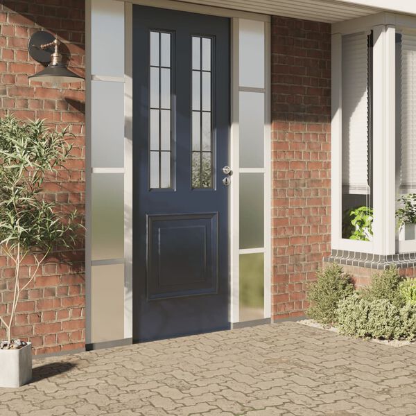 vidaXL Pel&iacute;cula solar efeito refletor est&aacute;tico 60x2000 cm PVC prateado