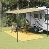 vidaXL Tapete de campismo para tenda 250x350 cm bege