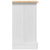 vidaXL Mesa-de-cabeceira com gaveta Branco 45 x 35 x 64 cm