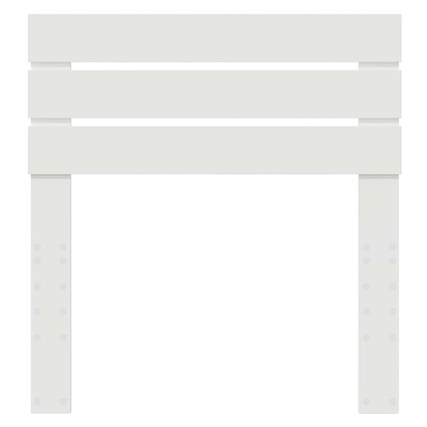 vidaXL Cabeceira Branco 80 cm Madeira processada