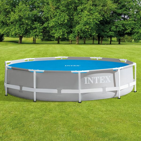 Intex Cobertura para piscina solar 290 cm polietileno azul