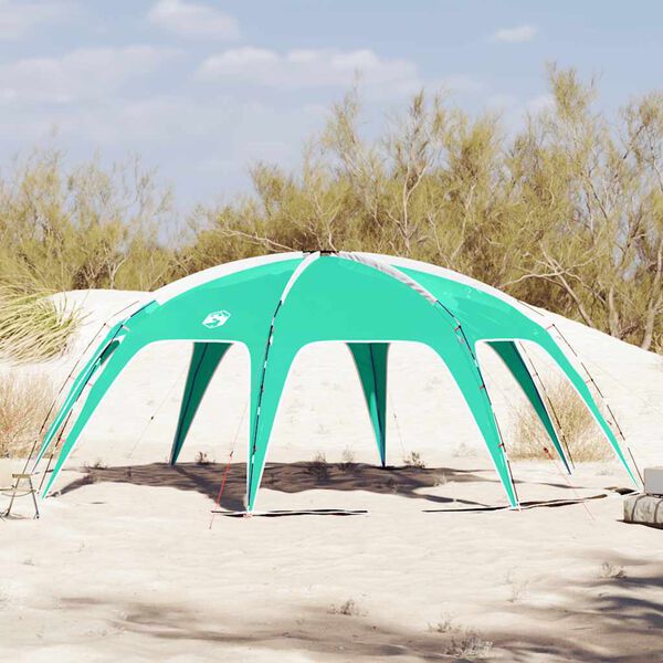 vidaXL Tenda de festas imperme&aacute;vel verde mar