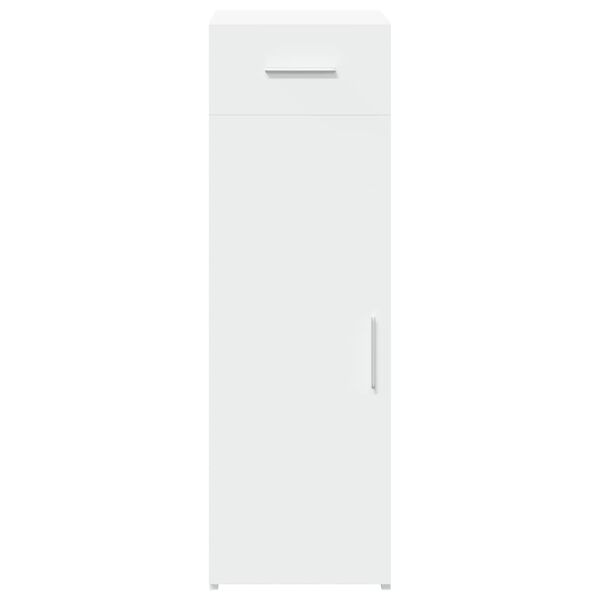 vidaXL Aparador 30x42,5x93 cm derivados de madeira branco