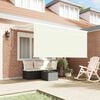 vidaXL Toldo Retr&aacute;til Creme 300 x 200 cm Poli&eacute;ster e Alum&iacute;nio
